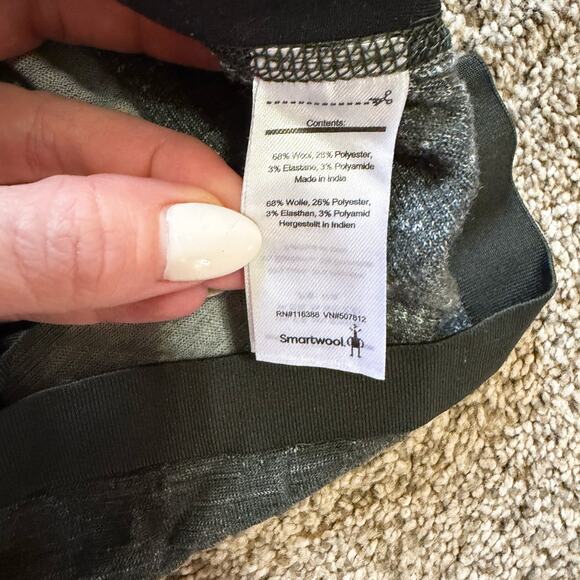 SmartWool Intraknit Merino Tech Cowl Neck Pullover Hoodie Sweatshirt Medium - Picture 6 of 7